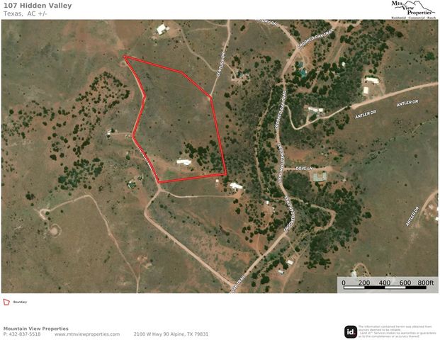 107 Hidden Valley Dr, Fort Davis, TX 79734