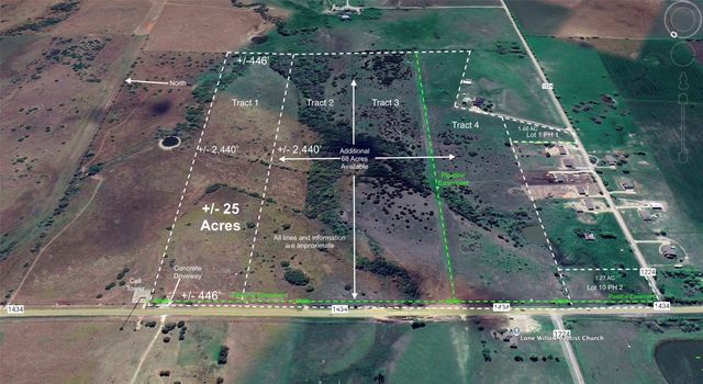 Tract 1 3757 FM-1434, Cleburne, TX 76033