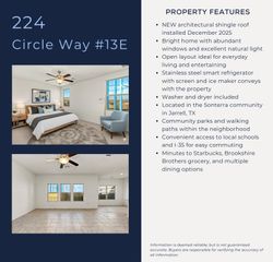 224 Circle WAY 13E, Jarrell, TX 76537