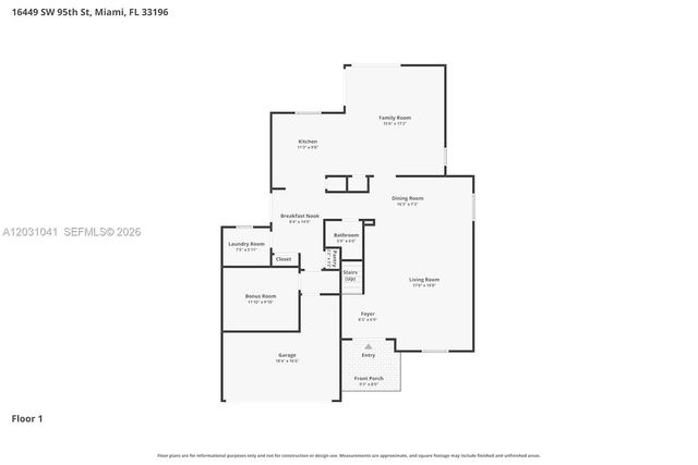 16449 SW 95th Street 16449, Miami, FL 33196