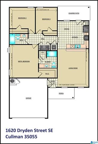 1620 DRYDEN STREET SOUTHEAST, Cullman, AL 35055