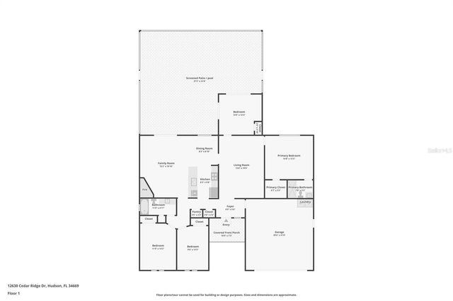 12630 CEDAR RIDGE DRIVE, Hudson, FL 34669