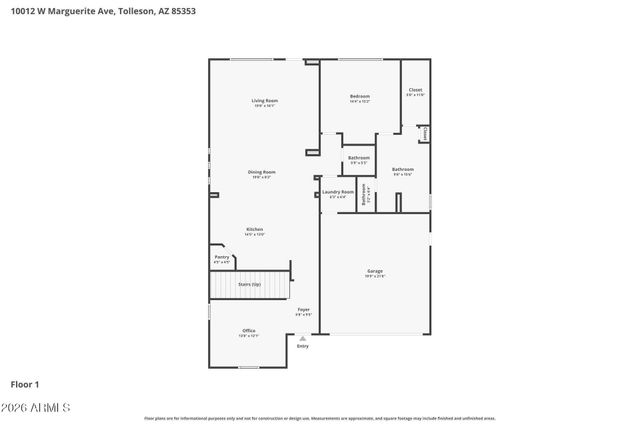 10012 W MARGUERITE Avenue, Tolleson, AZ 85353