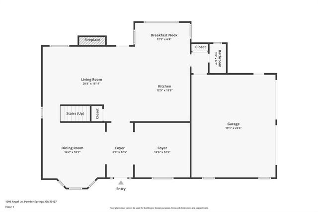 1096 Angel Lane, Powder Springs, GA 30127