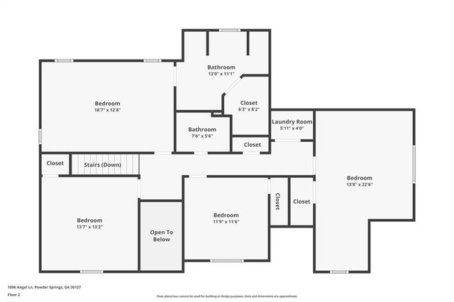 1096 Angel Lane, Powder Springs, GA 30127