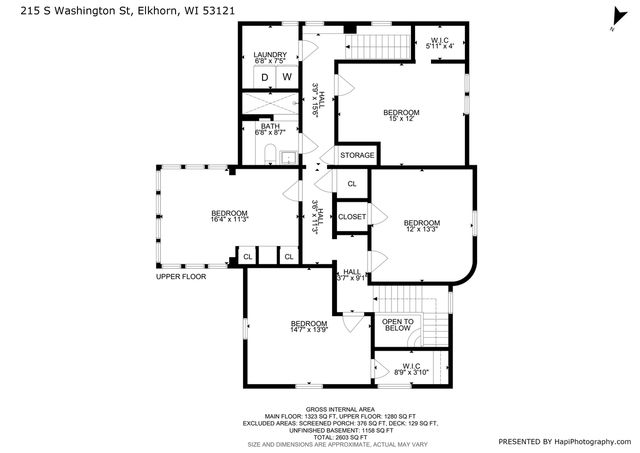 215 S Washington STREET, Elkhorn, WI 53121