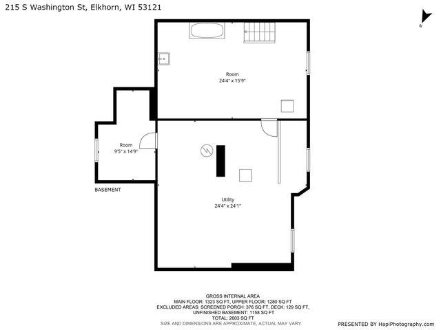 215 S Washington STREET, Elkhorn, WI 53121