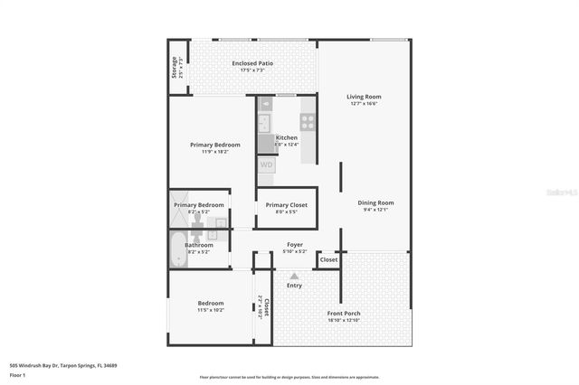 505 WINDRUSH BAY DRIVE, Tarpon Springs, FL 34689