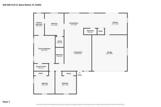 235 NW 3rd Court, Boca Raton, FL 33432
