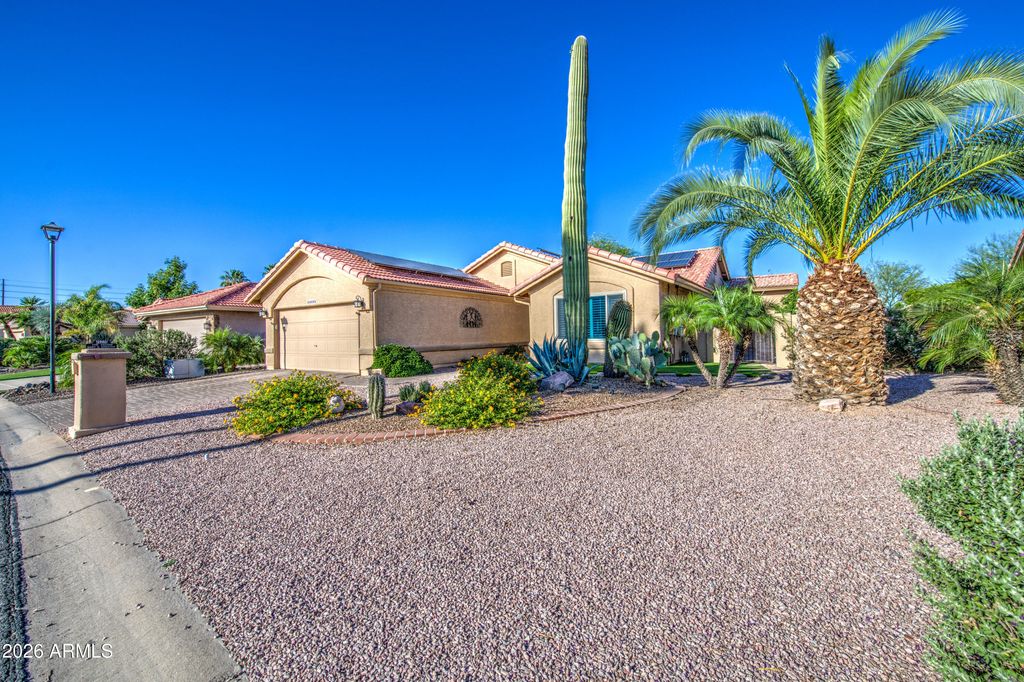 25225 S FLAME TREE Drive, Sun Lakes, AZ 85248 — exterior