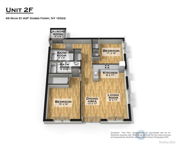 66 Main Street 2F, Dobbs Ferry, NY 10522