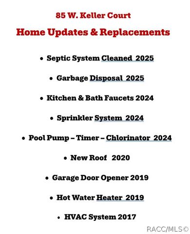 85 E Keller Court, Hernando, FL 34442