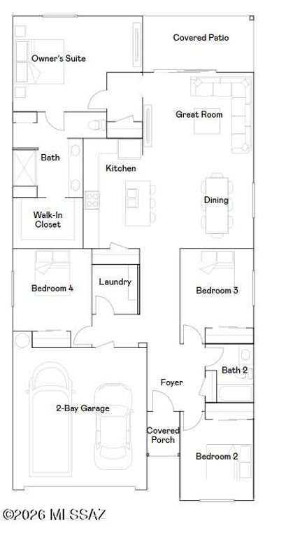 Image 2 of property listing at 13166 E Reg Morrison Way, Tucson, AZ 85747