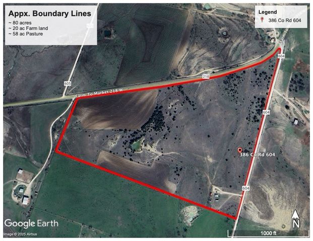 386 County Road 604, Hamilton, TX 76531