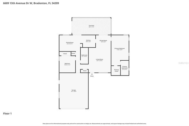 6609 13TH AVENUE DRIVE W, Bradenton, FL 34209