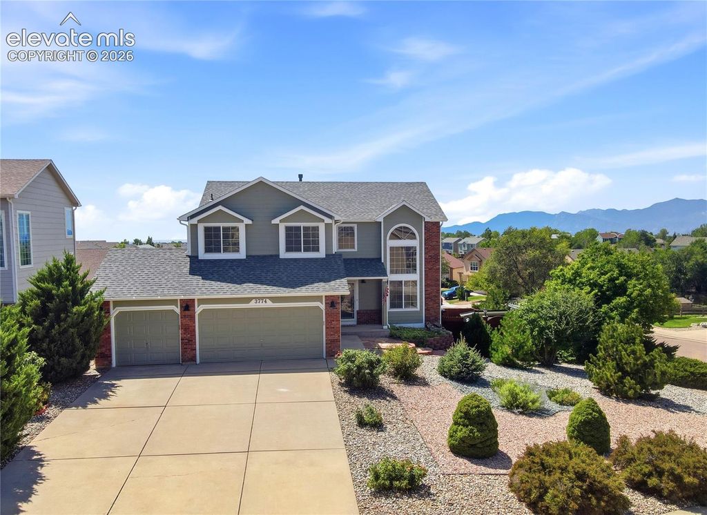 3774 Pronghorn Meadows Circle, Colorado Springs, CO 80922 — exterior