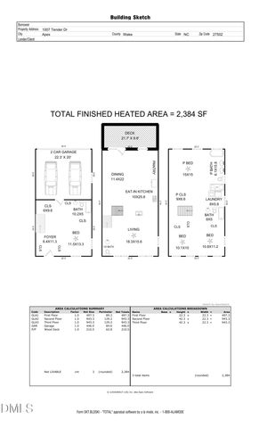 1007 Tender Drive, Apex, NC 27502
