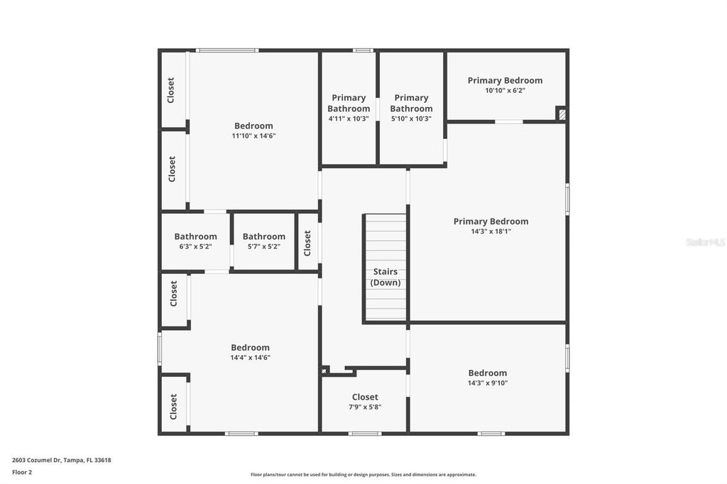 Image 49 of property listing at 2603 COZUMEL DRIVE, Tampa, FL 33618