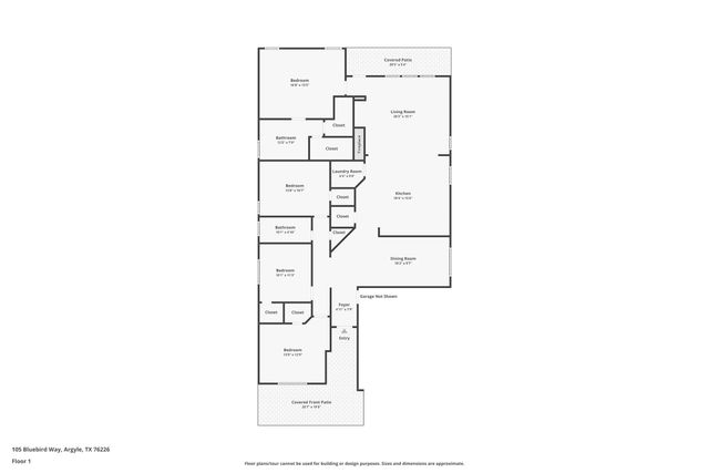 105 Bluebird Way, Argyle, TX 76226