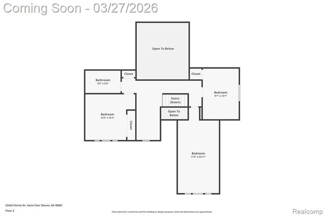 22432 Pointe Drive, Saint Clair Shores, MI 48081