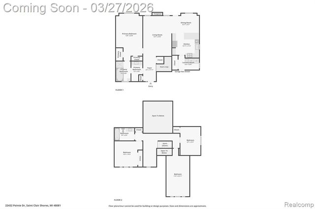 22432 Pointe Drive, Saint Clair Shores, MI 48081