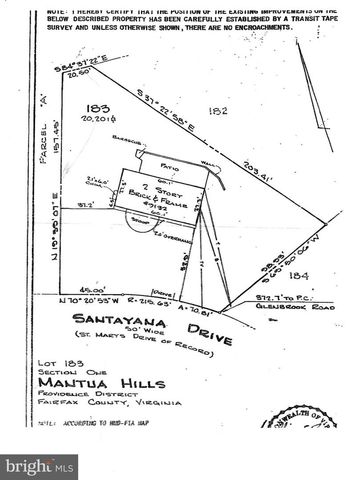 9132 SANTAYANA DRIVE, Fairfax, VA 22031