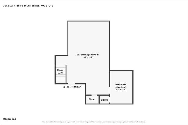 3613 SW 11th Street, Blue Springs, MO 64015
