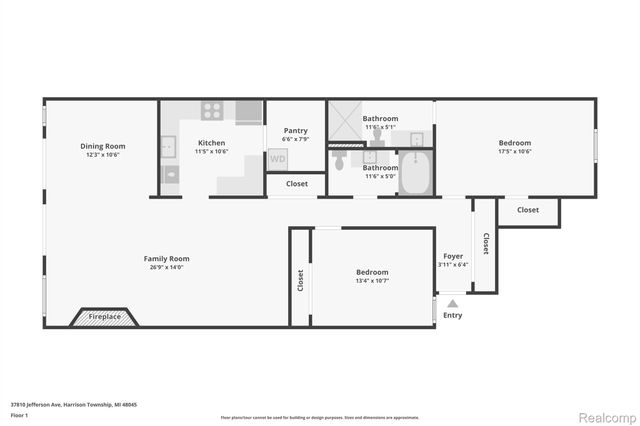 37810 Jefferson Avenue, Harrison Charter Township, MI 48045