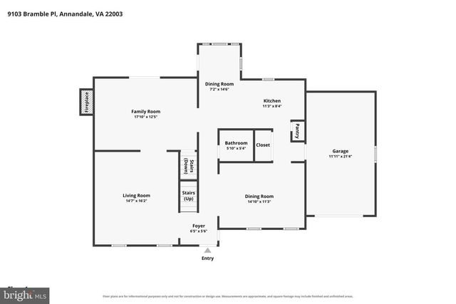 9103 BRAMBLE PL, Annandale, VA 22003