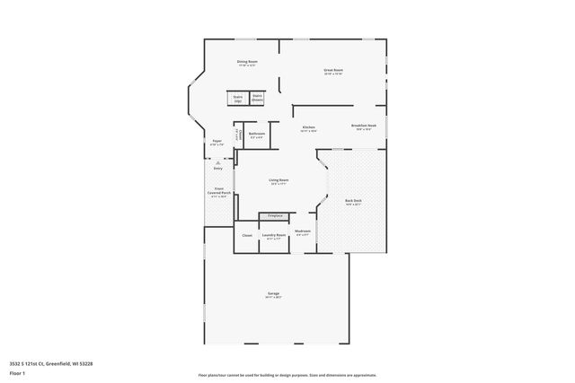 3532 S 121st COURT, Greenfield, WI 53228
