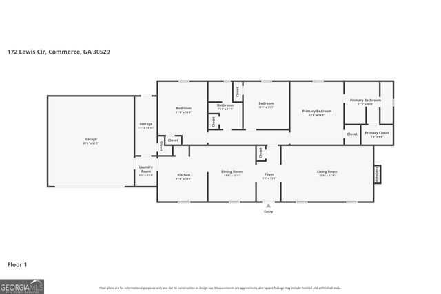 172 Lewis Circle, Commerce, GA 30529