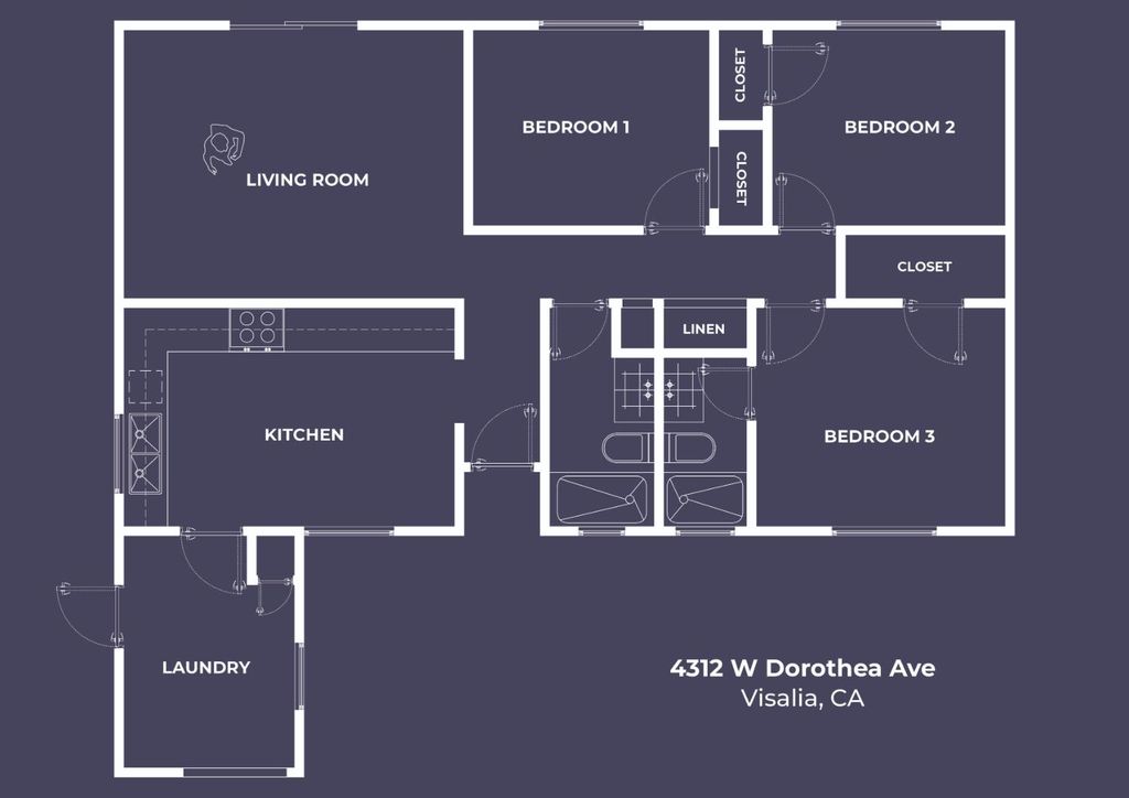 Image 34 of property listing at 4312 W Dorothea Avenue, Visalia, CA 93277