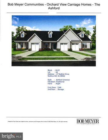 37 REDKIST DR, Mullica Hill, NJ 08062