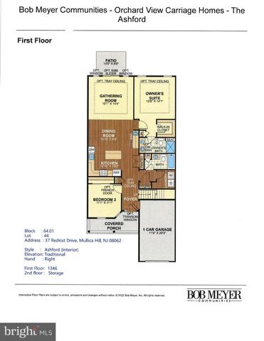 37 REDKIST DR, Mullica Hill, NJ 08062