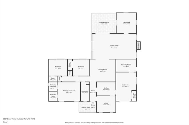 3007 Great Valley DR, Cedar Park, TX 78613