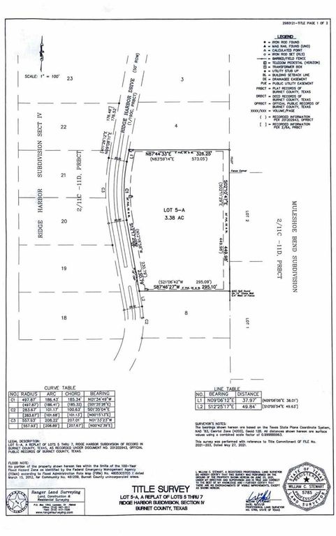 Lot 5-A Ridge Harbor DR, Spicewood, TX 78669