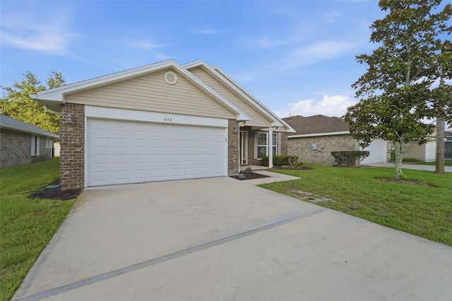 603 CORAL TRACE BOULEVARD, Edgewater, FL 32132