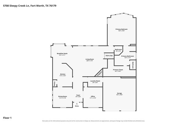 5708 Sleepy Creek Lane, Fort Worth, TX 76179