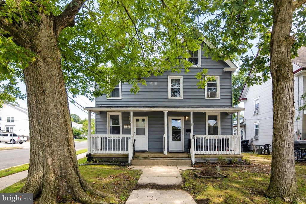 201-203 W JERSEY AVE, PITMAN, NJ 08071 — exterior