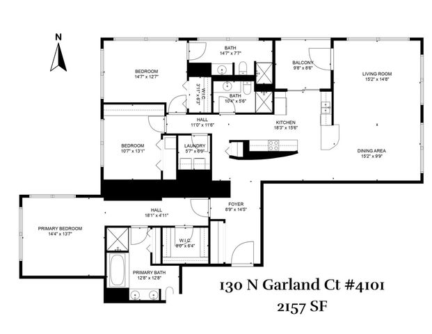 130 N Garland Court 4101, Chicago, IL 60602