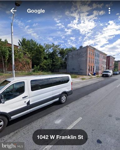 1040 W FRANKLIN ST, Baltimore, MD 21223