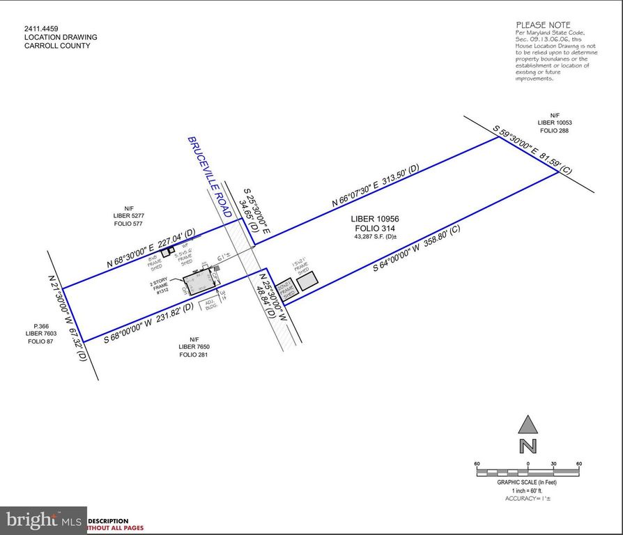 1312 BRUCEVILLE RD, Keymar, MD 21757