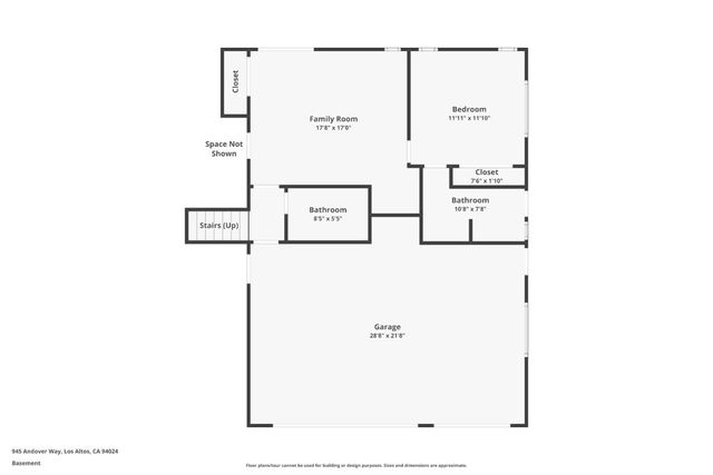 945 Andover Way, Los Altos, CA 94024