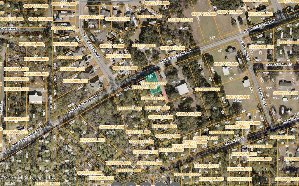Pointe Aux Chenes Road, Ocean Springs, MS 39564