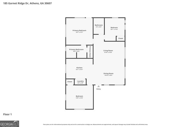 185 Garnet Ridge Drive, Athens, GA 30607