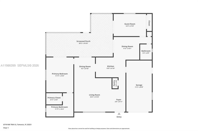 6719 NW 70th Ct, Tamarac, FL 33321