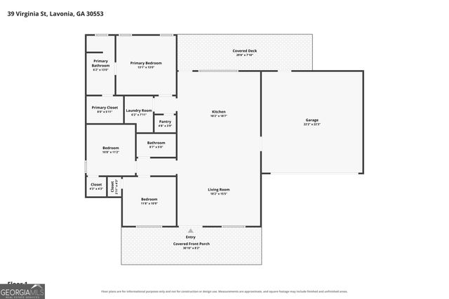 39 Virginia Street, Lavonia, GA 30553