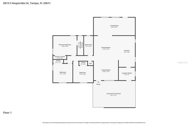 5013 S HESPERIDES STREET, Tampa, FL 33611