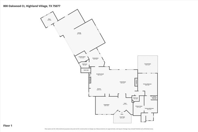 800 Oakwood Court, Highland Village, TX 75077