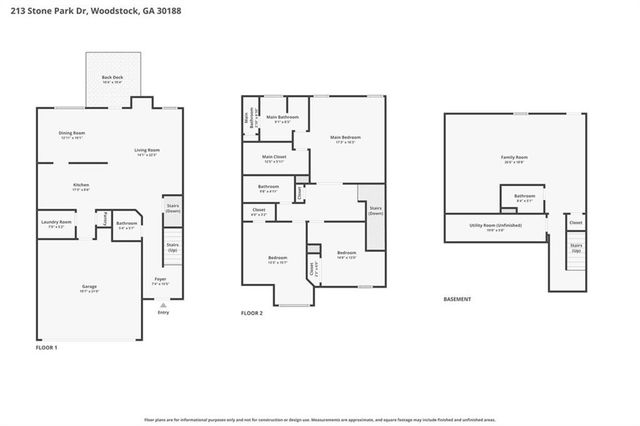 213 Stone Park Drive, Woodstock, GA 30188